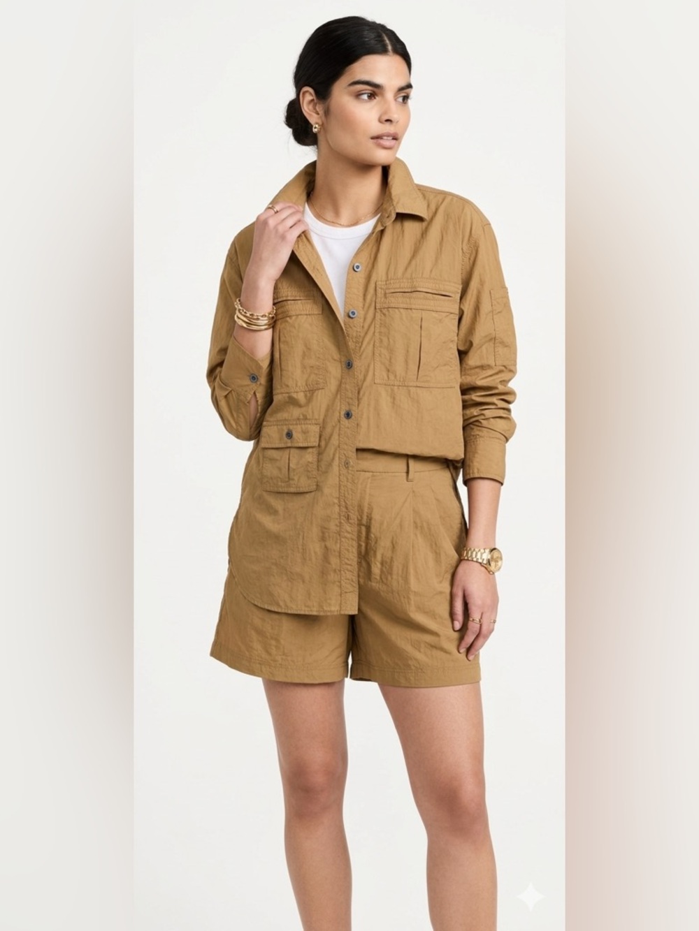 BR Sport Oversized Parachute Tunic Size Medium Gorpcore
